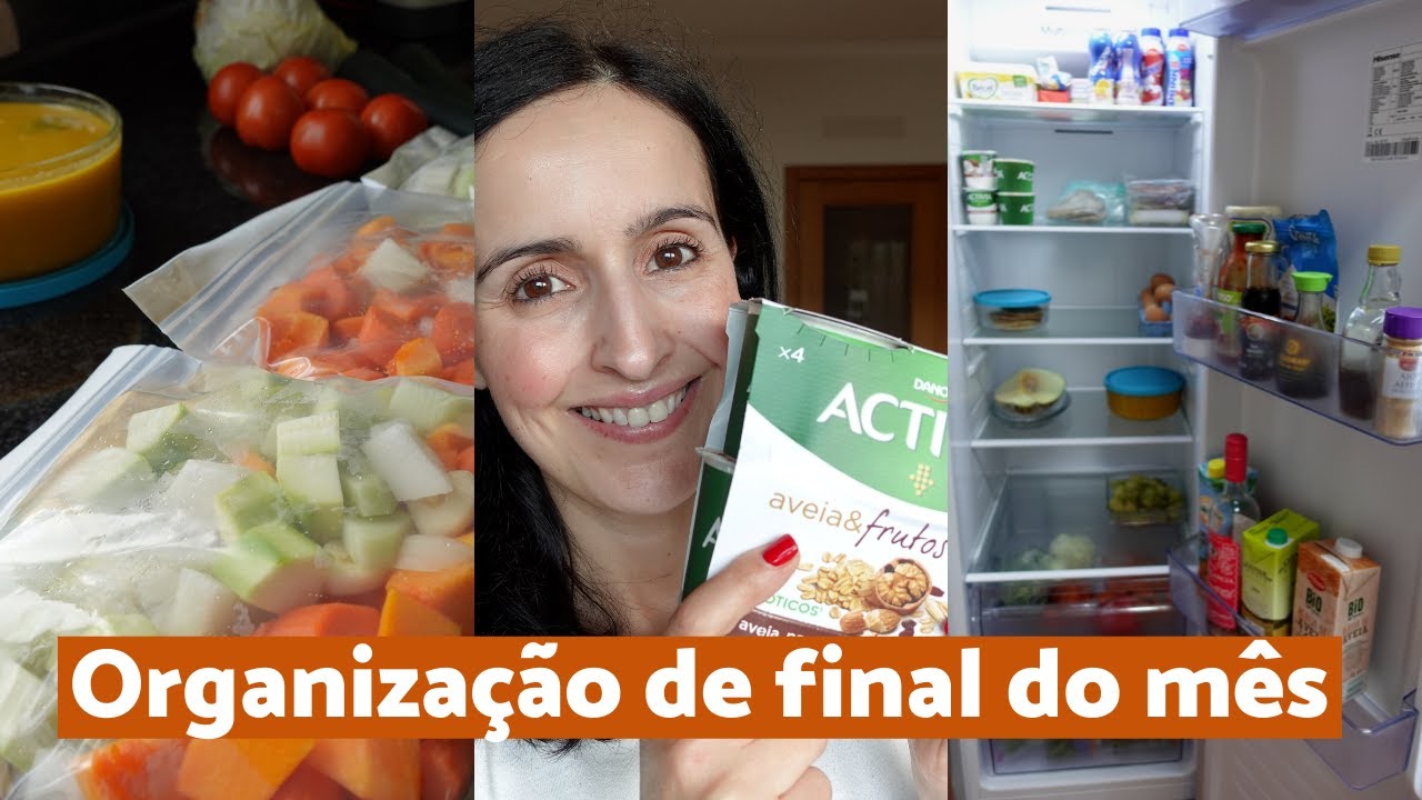 Organizar e preparar última semana do mês: alimentação, frigorífico limpo e compras | Luciana