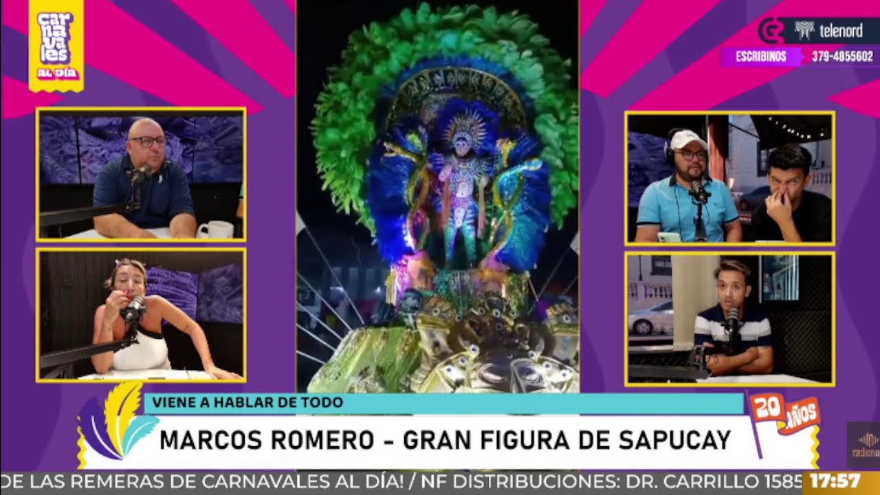 carnavales al dia - lunes 2 de febrero 2026