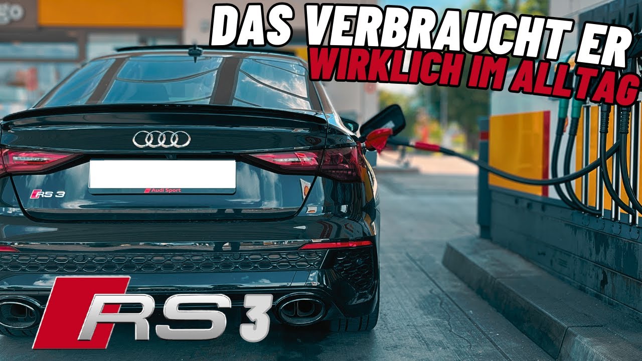 VIEL SPARSAMER ALS SEIN VORGÄNGER?! DAS VERBRAUCHT EIN AUDI RS3 8Y IM ALLTAG WIRKLICH! @newcarwave