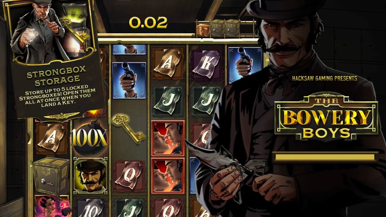 The Bowery Boys Epic Win! Strongbox Bonus Showing Off!