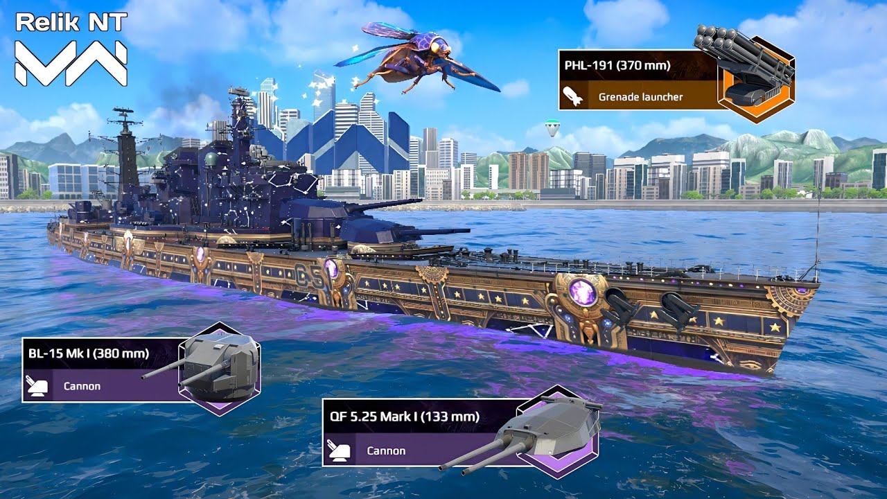HMS Hood - The Best British Battleship🔥 Modern Warships Gameplay 