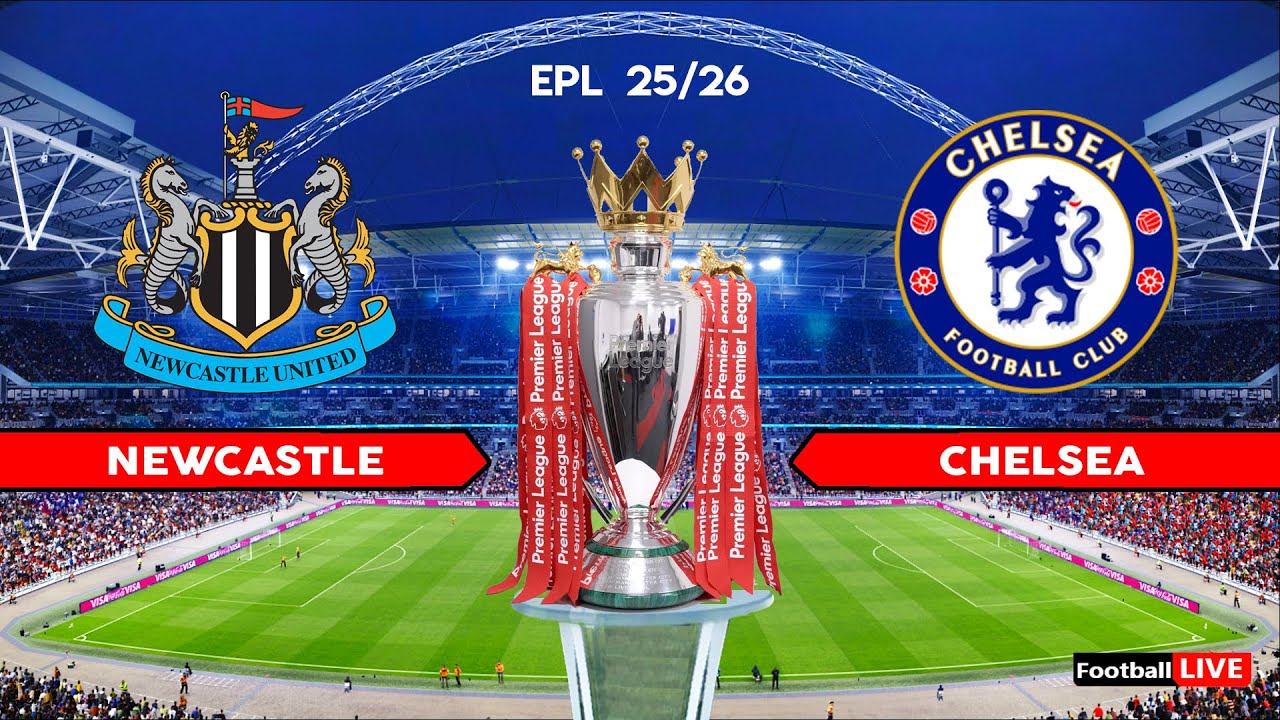 Newcastle vs Chelsea - Premier League 25/26 | Full Match All Goals | Simulation PES