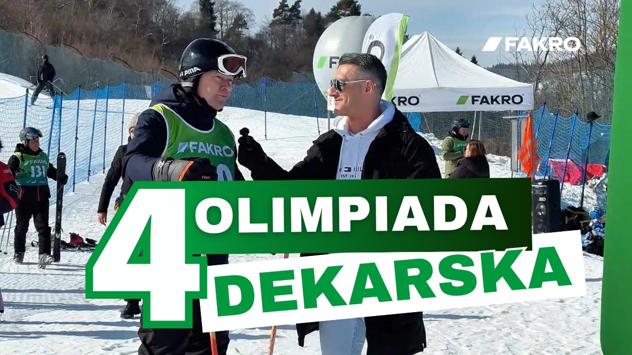 Czwarta Zimowa Olimpiada Dekarska FAKRO | Relacja z wydarzenia!