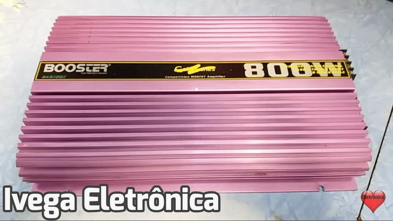 Módulo Booster entrando em proteção, como descobrir o defeito.