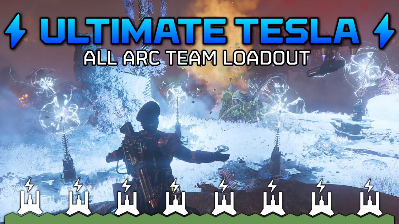 ALL ARC - Ultimate TESLA TEAM Loadout! | Helldivers 2