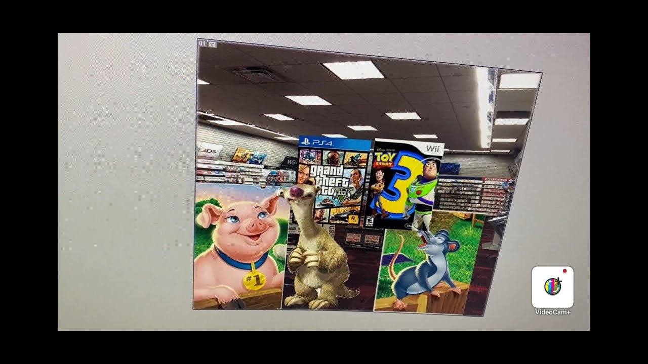 Templeton the rat misbehaves at GameStop and gets grounded