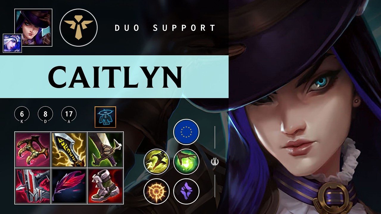 Caitlyn Support vs Nami - EUW  Patch 26.03