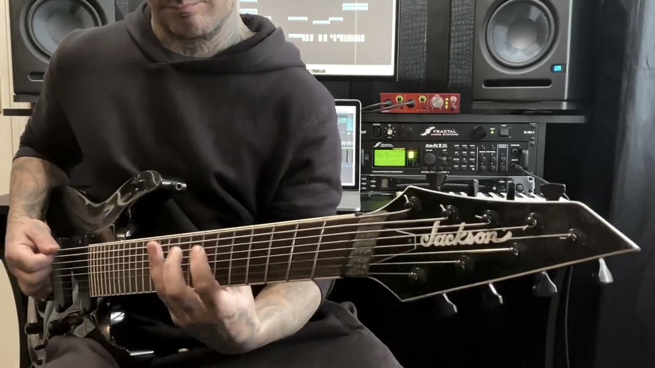 Jackson SLAT8 w/ Lundgren M8 pickups