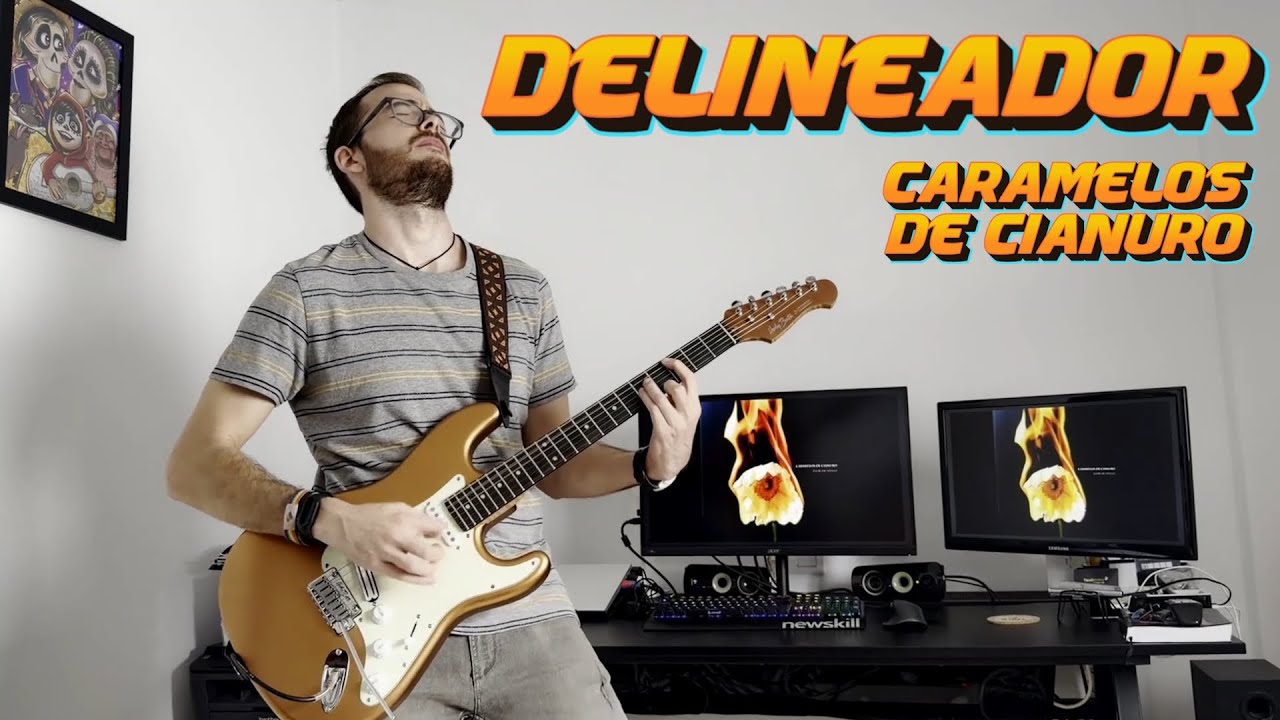 Caramelos de Cianuro - Delineador Cover guitarra