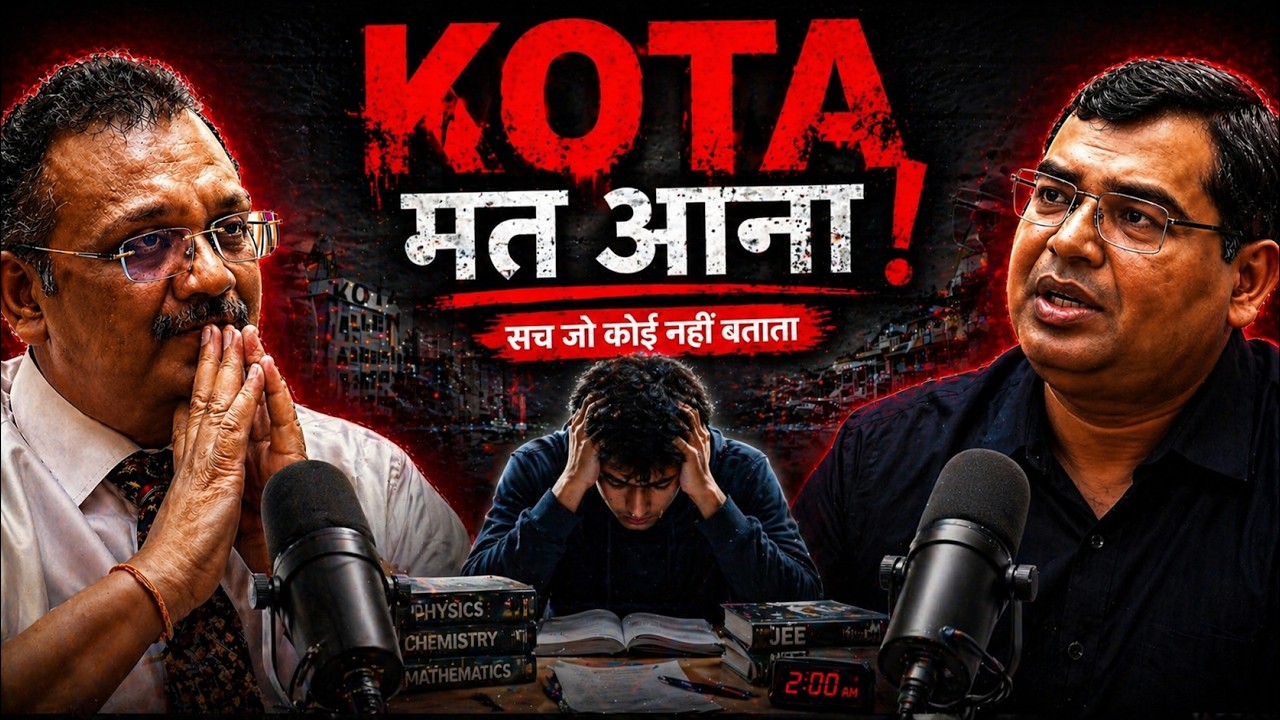 Kota Coaching System FAIL? 😱 IIT Teachers Speak Truth