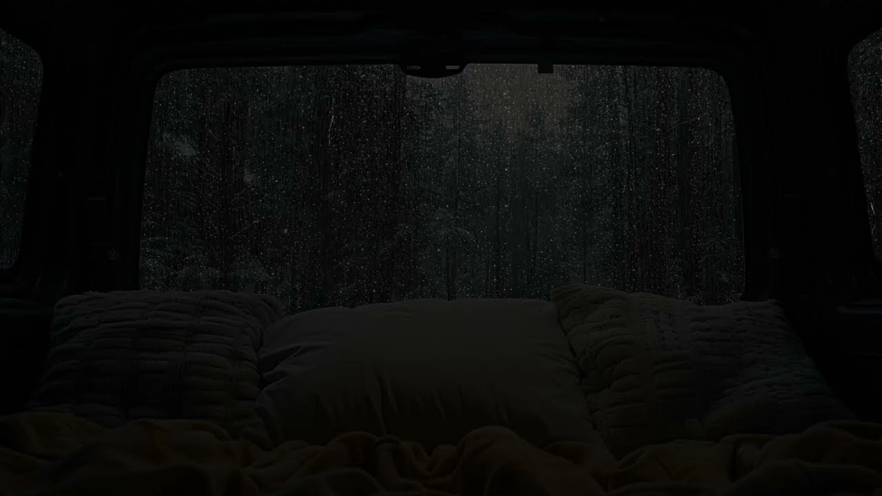 Camping with Rain |  Ultimate Sleep Relief: Fall Asleep with Heavy Rain Sounds