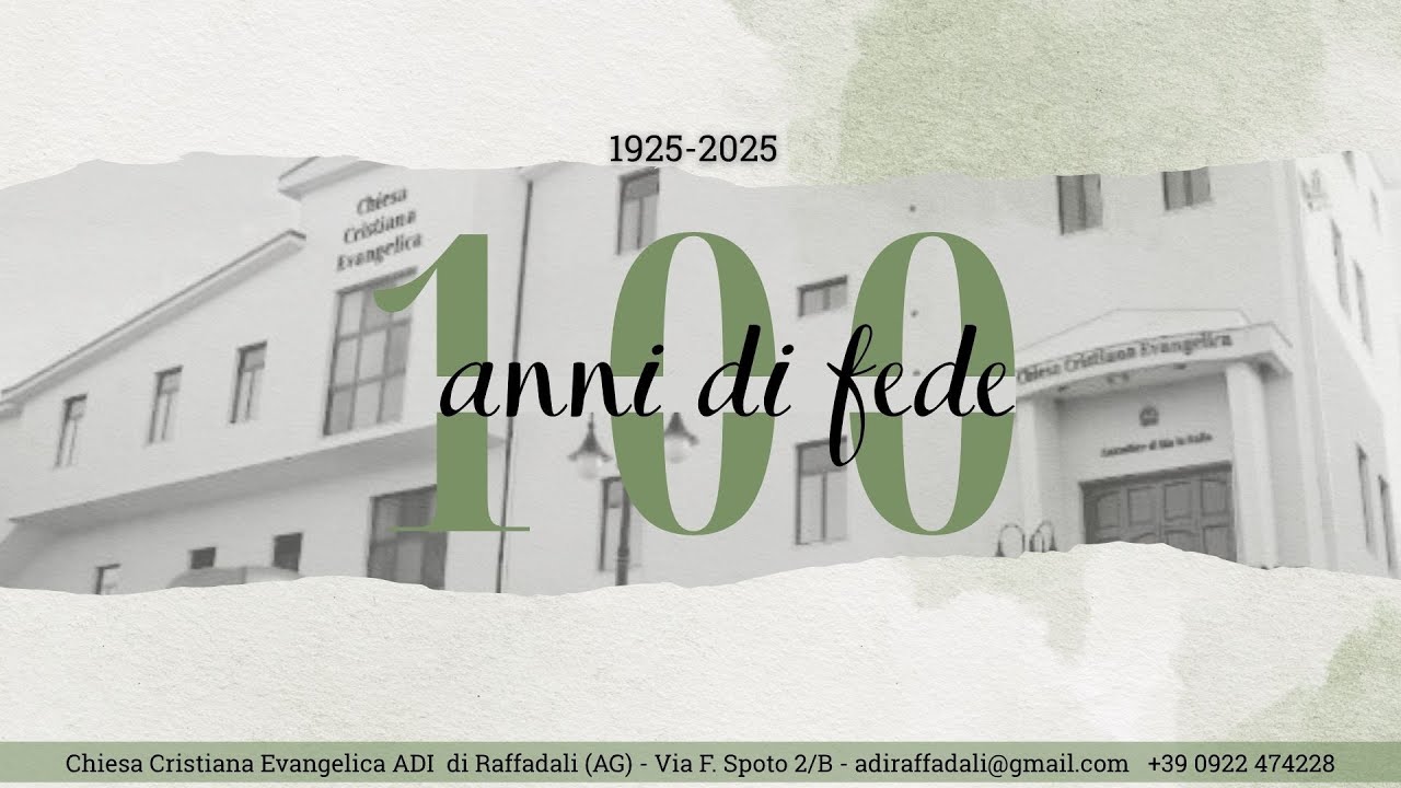 Culto Speciale - 100 anni di fede