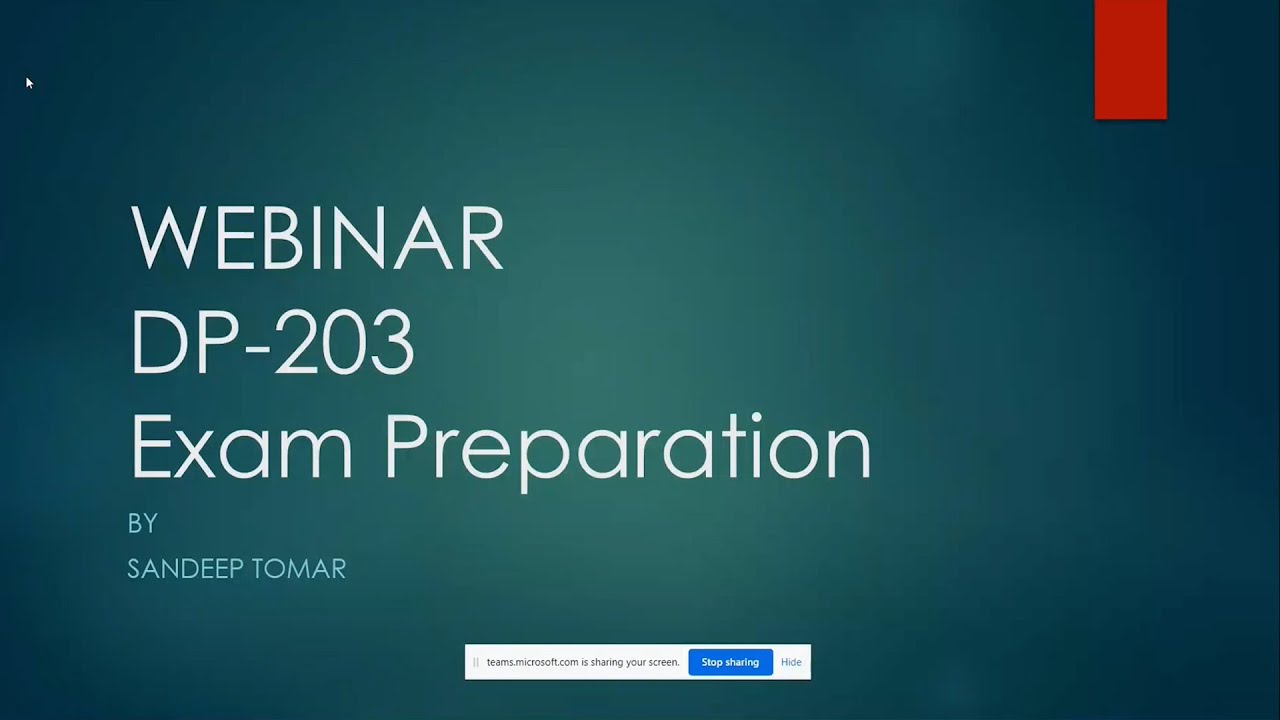 Exam Prep session &ndash; DP203 | Koenig