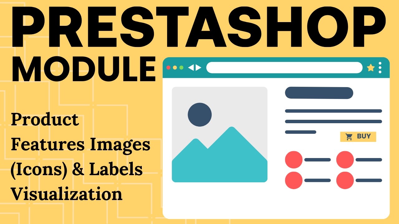 Product features images (icons) & labels visualization (PrestaShop Module) - Smart Unicorn