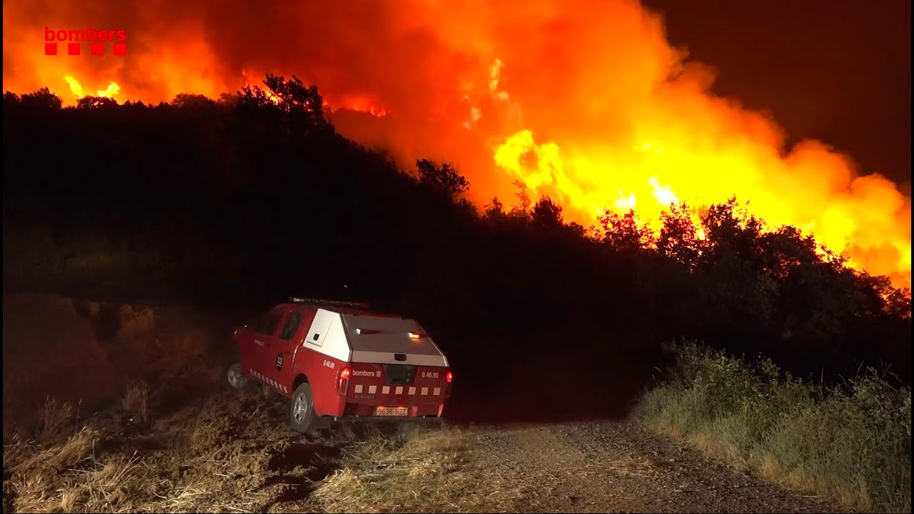 Resum de l'episodi de simultaneïtat d'incendis forestals - 15 al 23 de juny del 2022