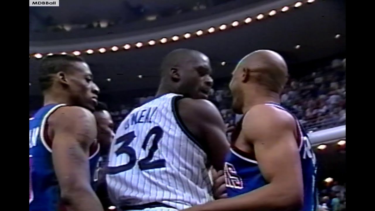 Shaq & Alvin Robertson Altercation!