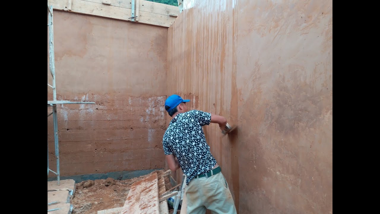 Chuyên thi công nhà trình tường đất