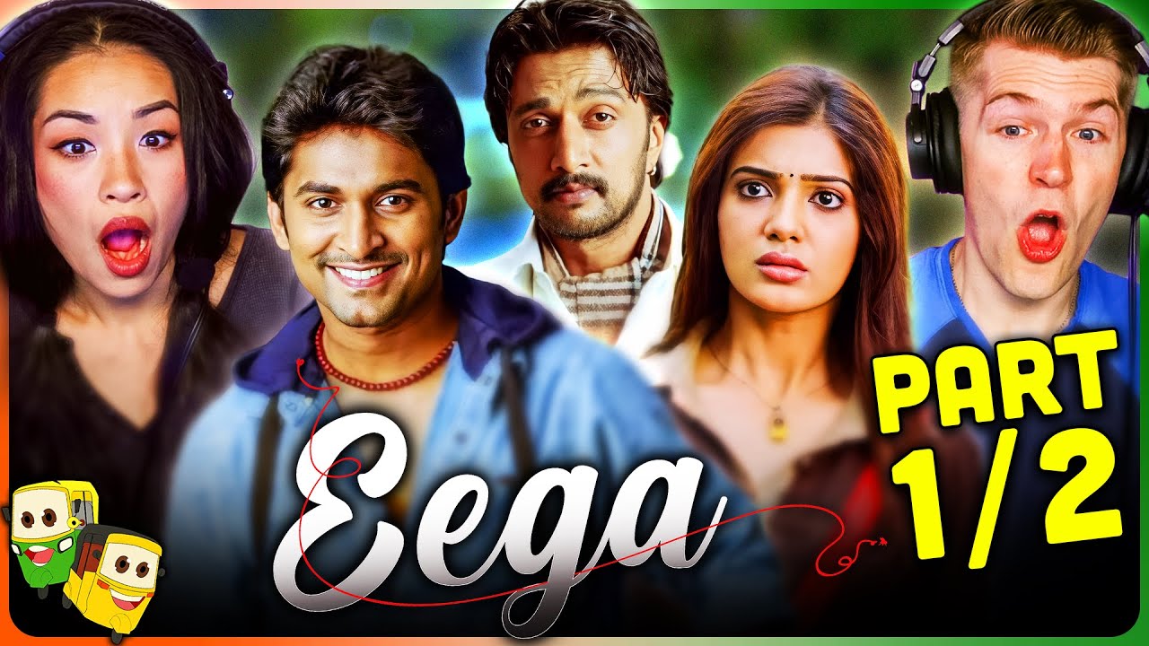 EEGA Movie Reaction w/Vivian & Michael Part 1/2 | Sudeep, Nani, Samantha Ruth Prabhu, S.S. Rajamouli