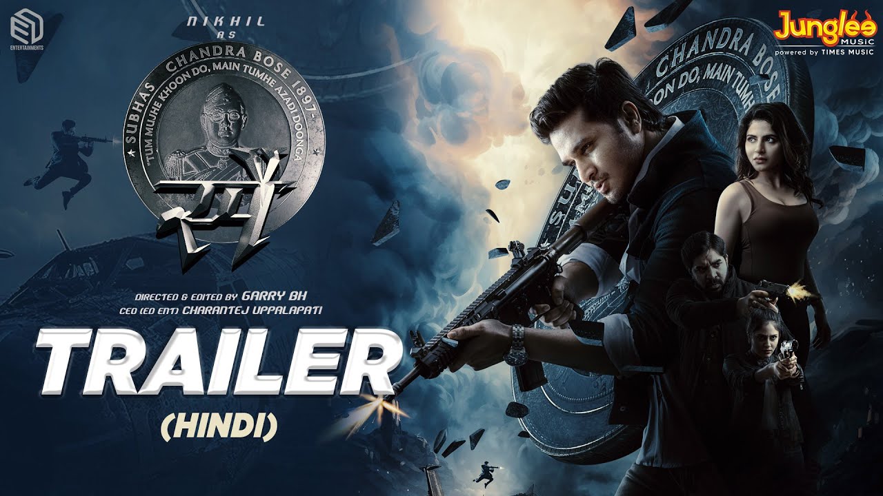 SPY Trailer (Hindi) | Nikhil Siddharth | Garry BH | Charantej Uppalapati | Iswarya Menon