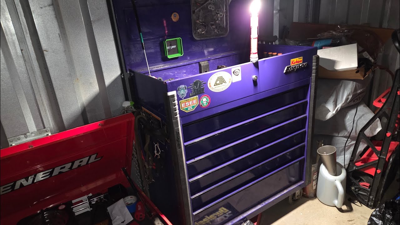 Snap-on tool box tour