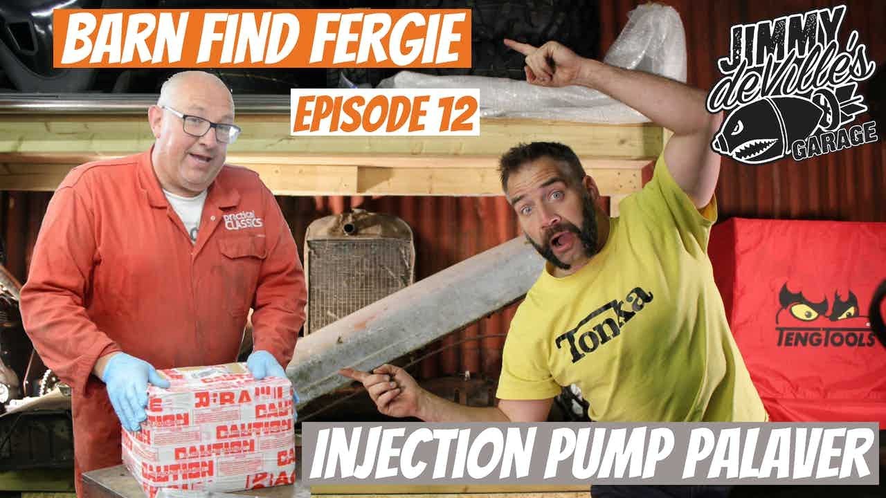 How to strip an Injection Pump. Barn Find Fergie.  Episode 12