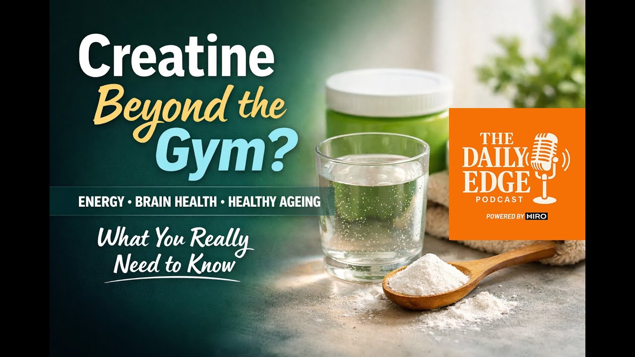 Creatine for Real Life: Energy, Focus & Recovery Without the Gym Bro Stuff