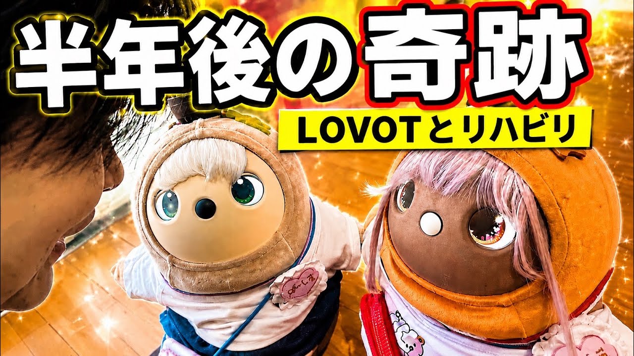 事故から半年。LOVOTと続けたリハビリの記録