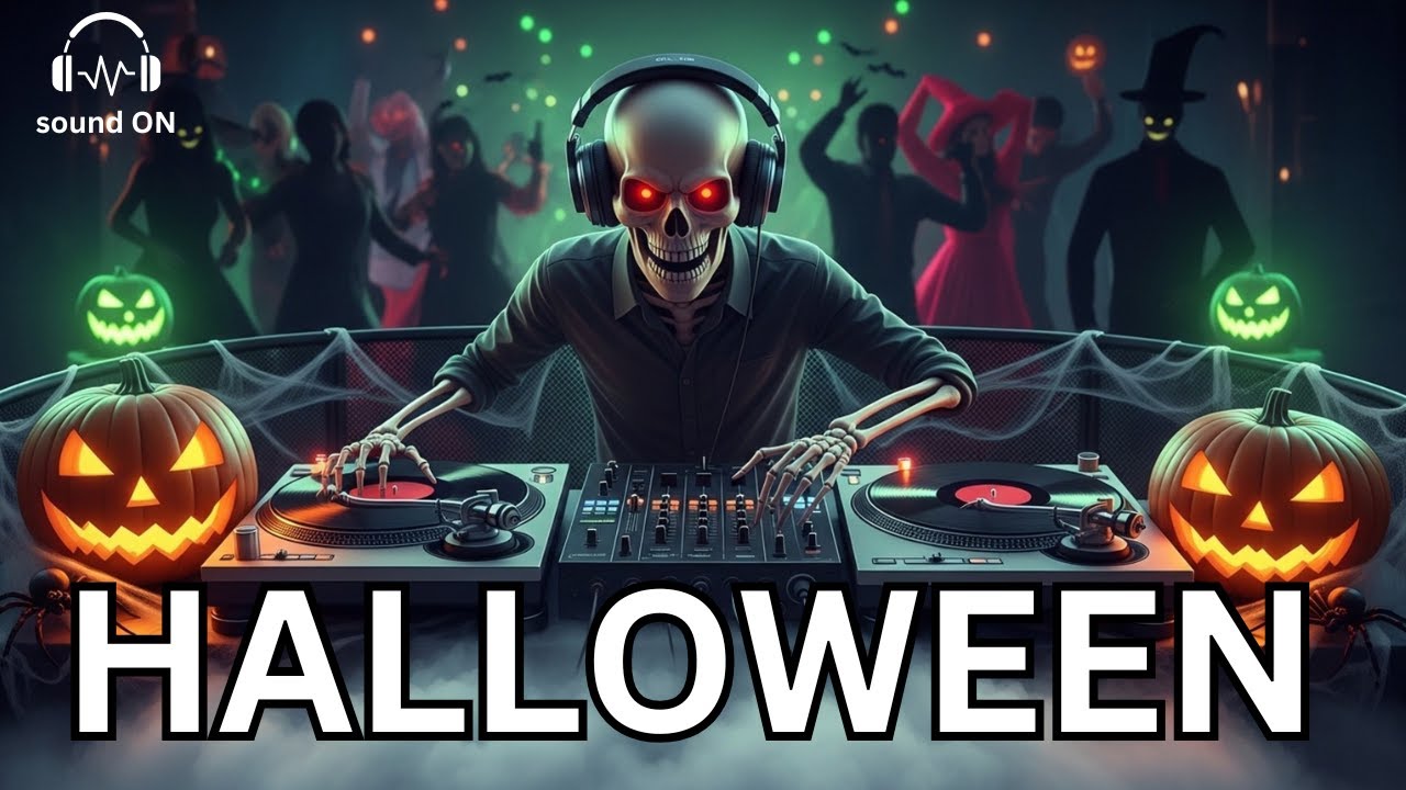 Лучший Хэллоуин-микс 2025 🎃 Энергичные EDM-бит и жуткий танцевальный плейлист