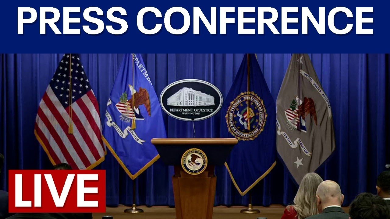 LIVE | AG Pam Bondi and FBI Patel to make announcement