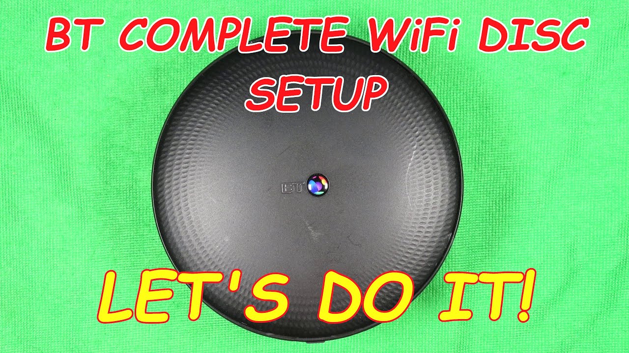 Как настроить BT Complete WiFi Disc на роутере — просто