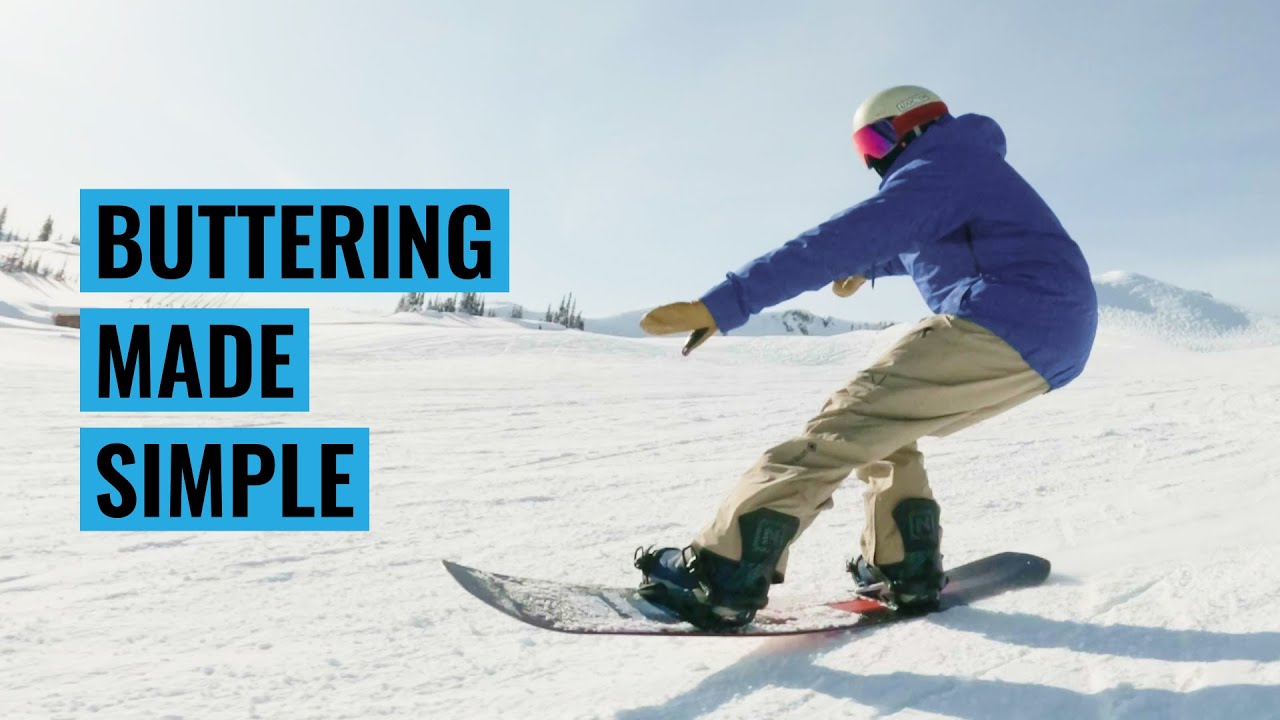 How To Butter A Snowboard