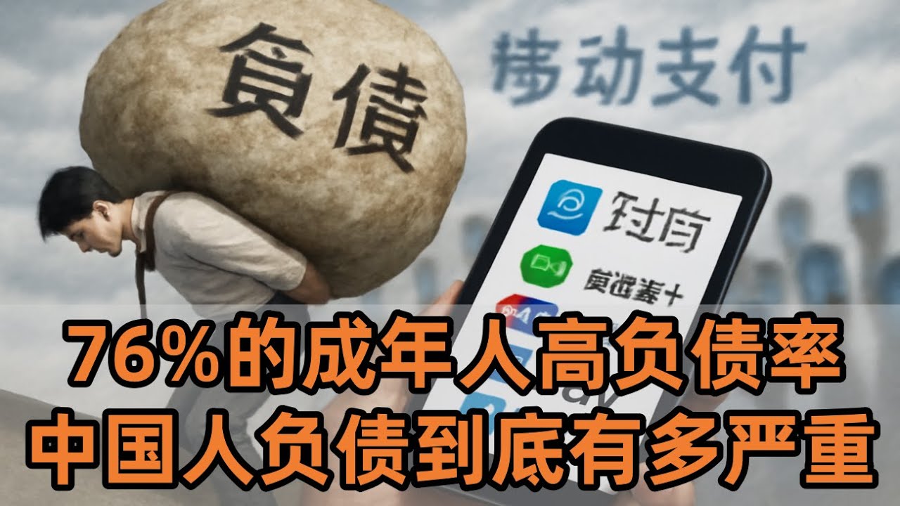 中国人负债真相：76%的成年人高负债率|为何中国人深陷债务陷阱|每5个成年人里就有4个欠债|年轻人还要被收割多久|中国的负债骗局，如何从巨额债务中解脱出来
