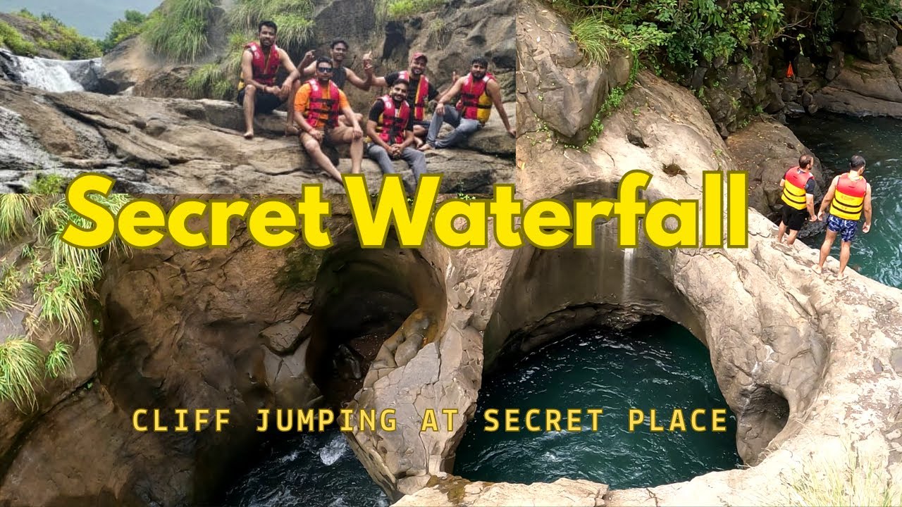Secret Waterfall | Cliff Jumping | Near Pune - Mumbai | Bedgaon Secret Waterfall | Tamhini Ghat 
