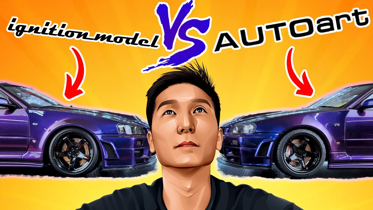 ULTIMATE 1/18 Nissan Skyline R34 Z-Tune COMPARED!