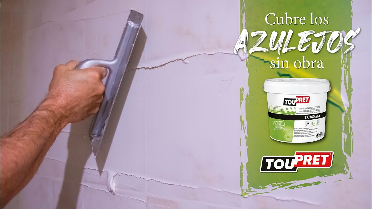 Cubre los azulejos fácil y sin obra