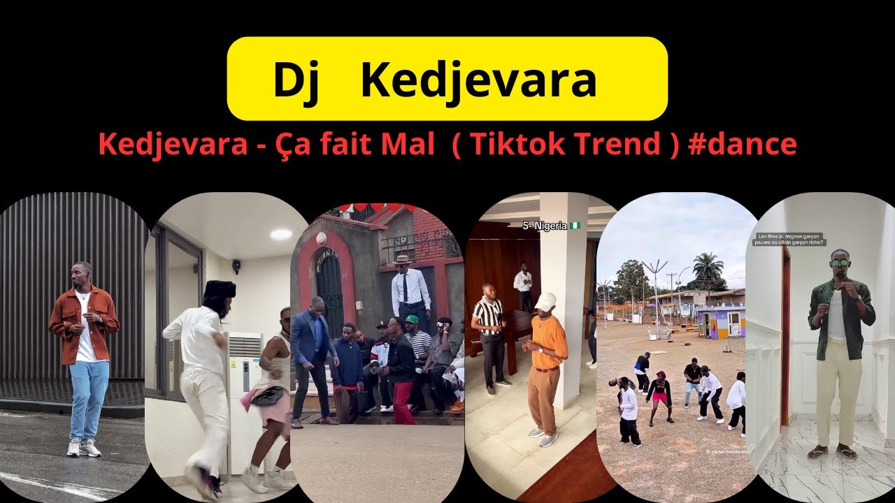 Kedjevara   Ça fait Mal  Tiktok Trend  #dance #cotedivoire