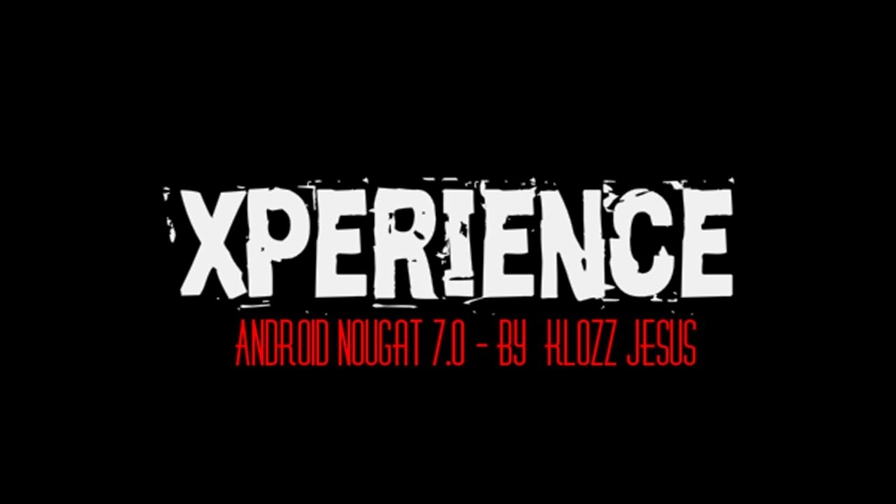 ROM XPerience [Android 7.0] [Moto G XT1033]