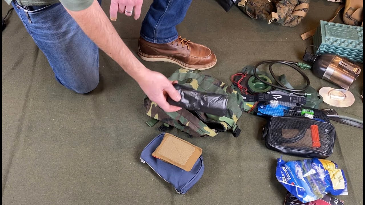 Emergency Bags, Part 2 (winter) - 72 hour pack, bug out bag, get home bag, etc