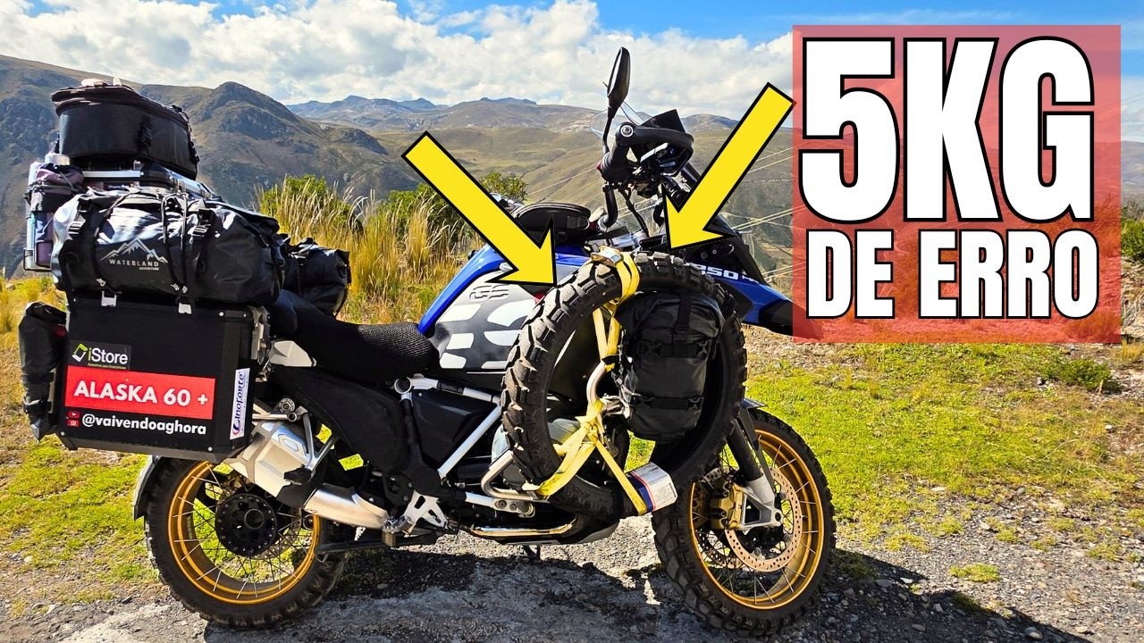 PNEU RESERVA NA MOTO: SEGURANÇA OU BURRICE?
