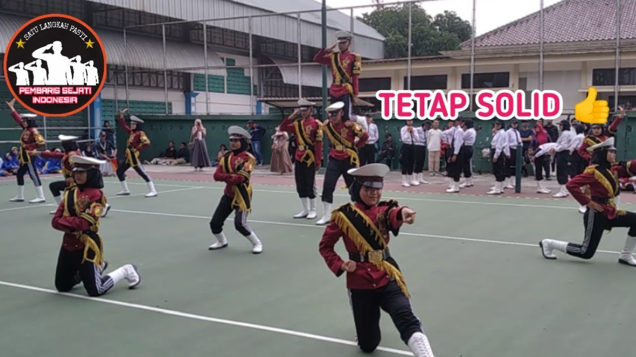 TETAP SOLID | Penampilan SMPN 1 Sedati di LKBB GARUDA JAYA 2k22
