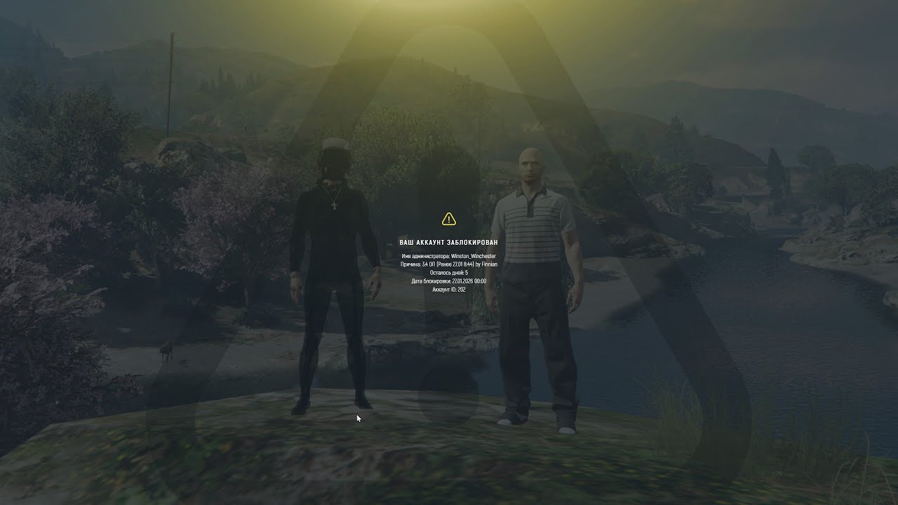 За что меня забанили! в GTA 5