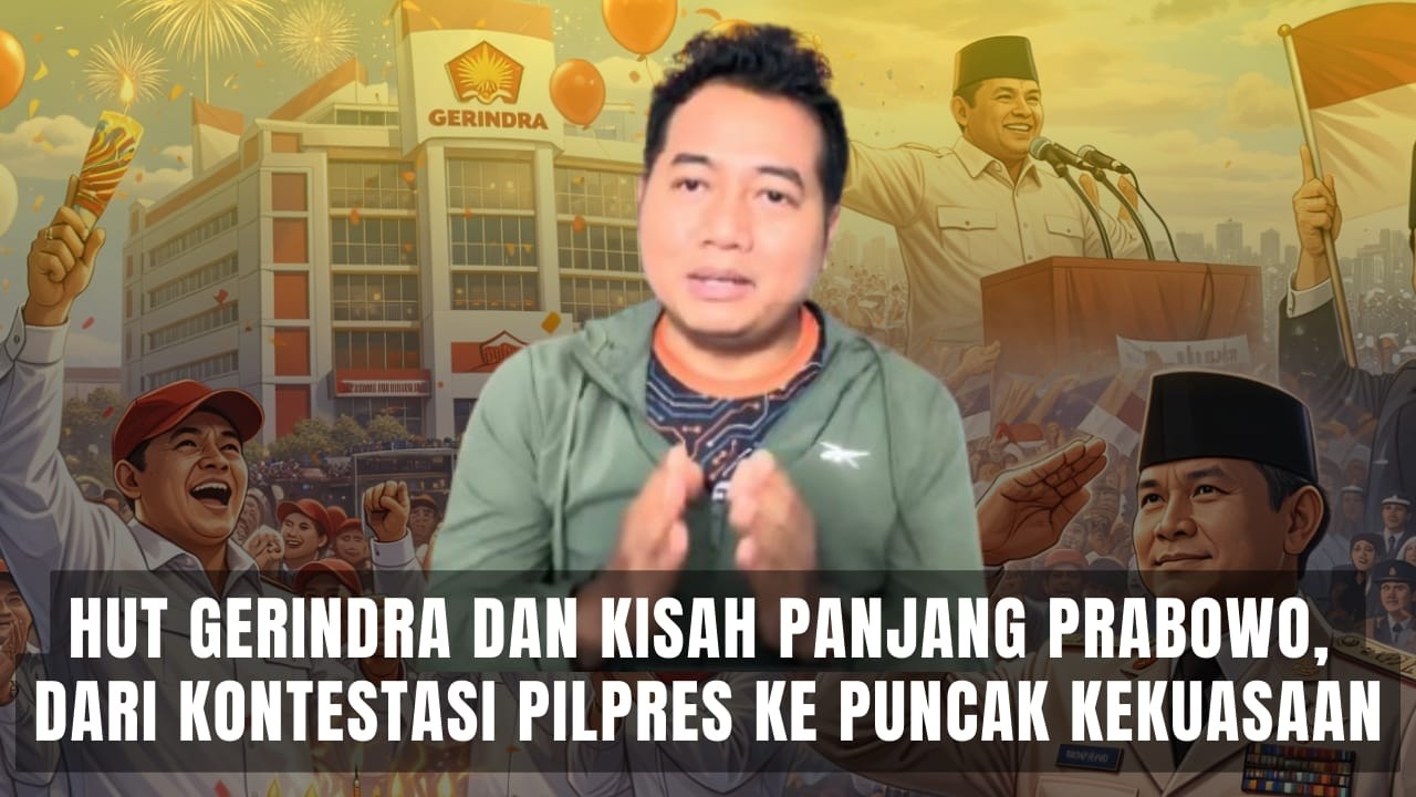 Gerindra Bertambah Usia, Prabowo Menjadi Presiden, Sebuah Politik Penuh Ujian-Politik Syaiun-Syaiun