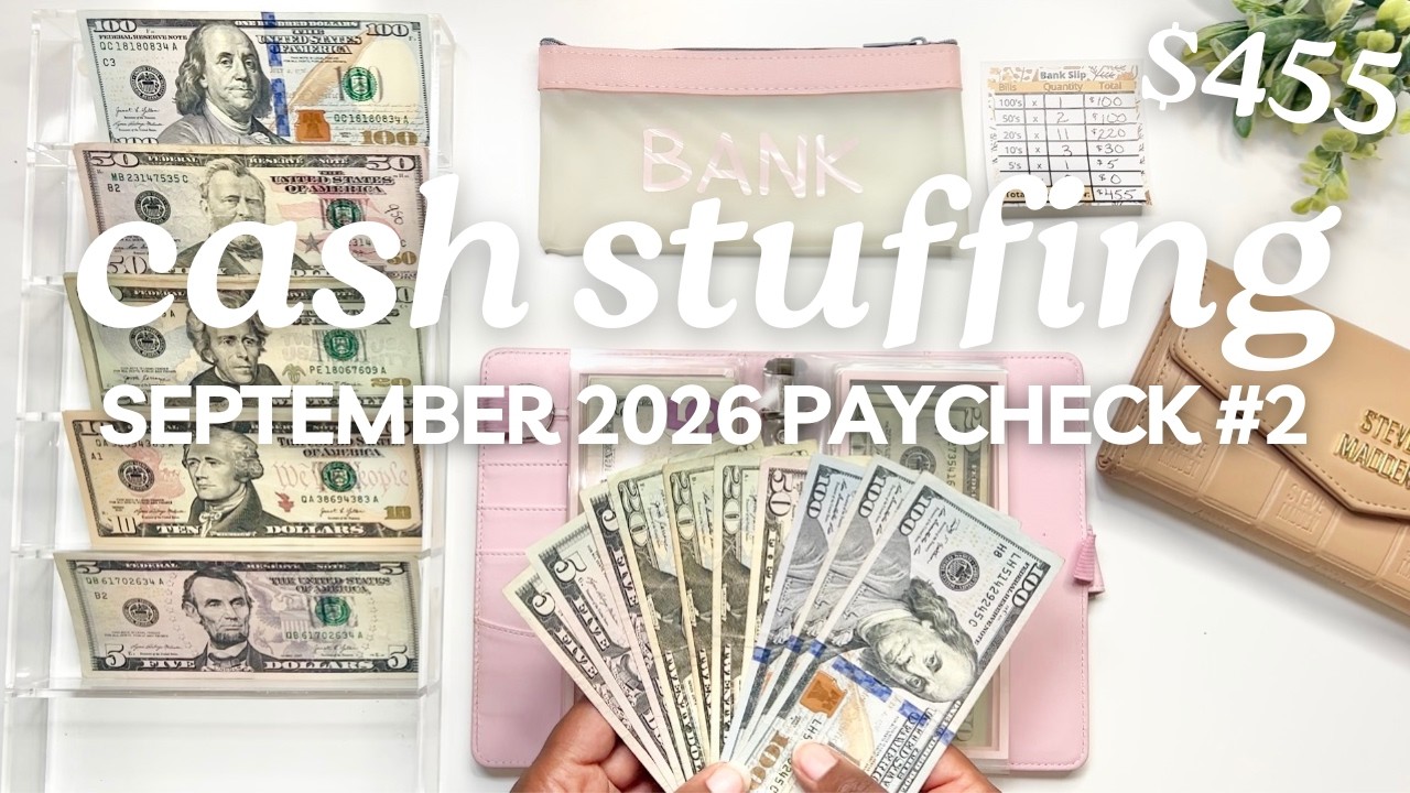 CASH ENVELOPE STUFFING | SEPTEMBER 2026 PAYCHECK #2 | Budget With Me | MONETS MONEY