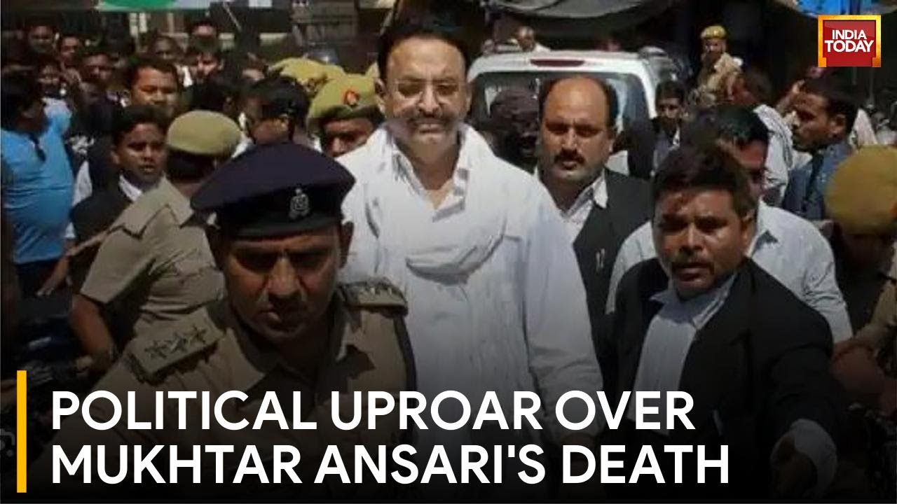 Mukhtar Ansari's Death Ignites Political Storm: Poisoning Allegations Surface | India Today News