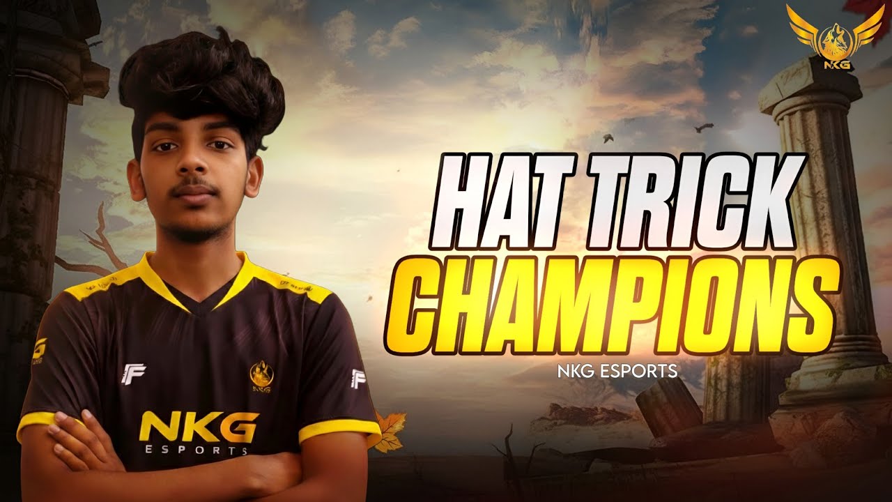 NKG ESPORTS HATTRICK CHAMPIONS 🦊🏆 || NKG MANI || #4