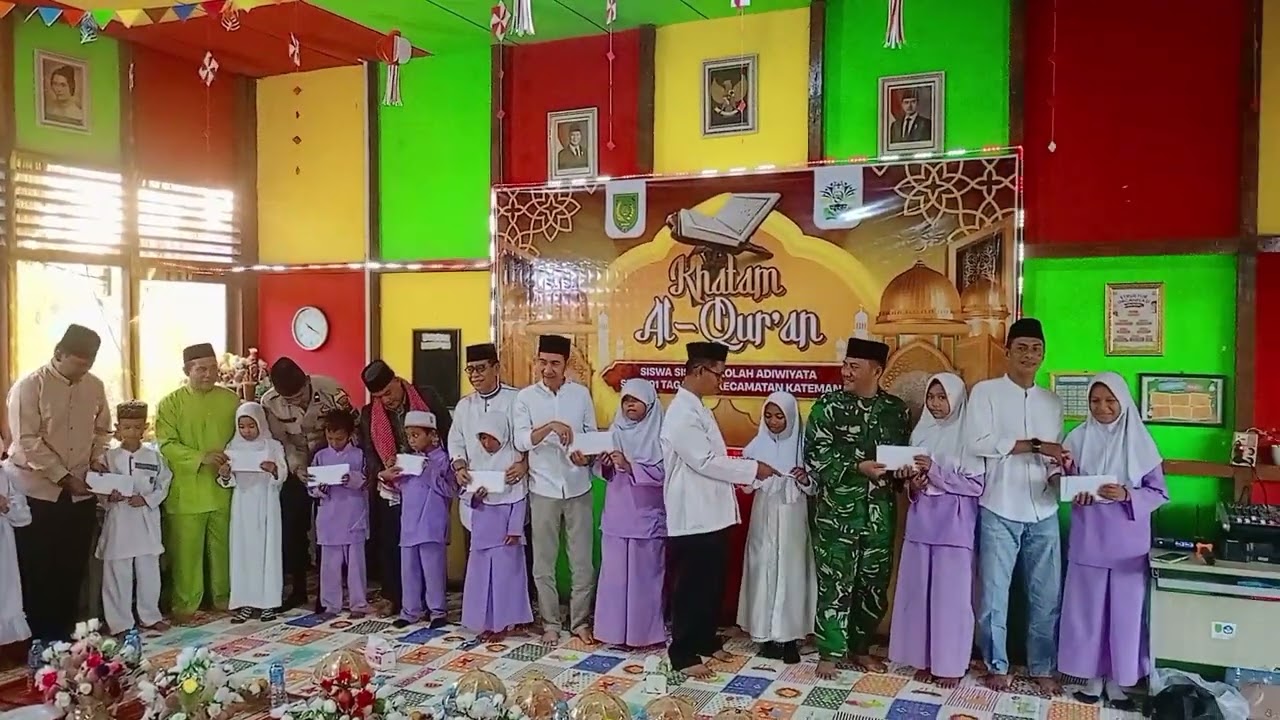 KHATAM AL- QUR'AN, SANTUNAN ANAK YATIM, DAN BUKA PUASA BERSAMA