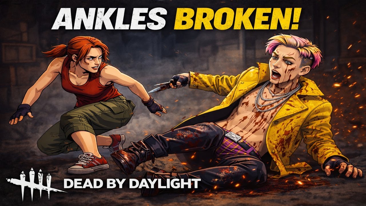 THIS TRICKSTER'S ANKLES HURT.... DEAD BY DAYLIGHT
