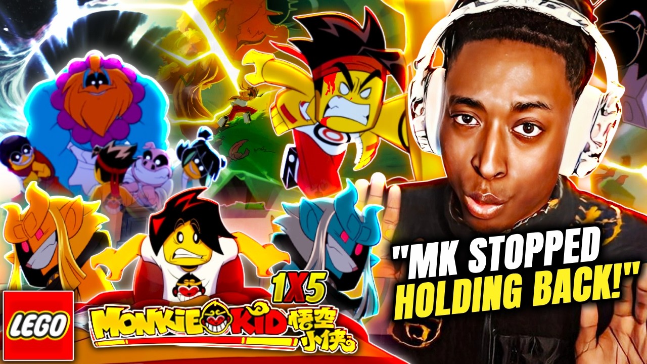 MK STOPPED HOLDING BACK! | LEGO Monkie Kid Episode 5 
