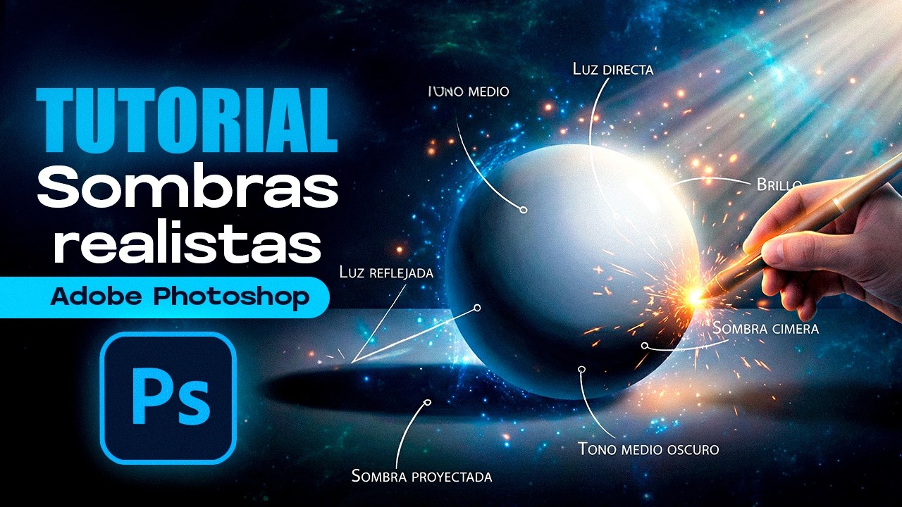 Domina Hacer Sombras realistas en Photoshop
