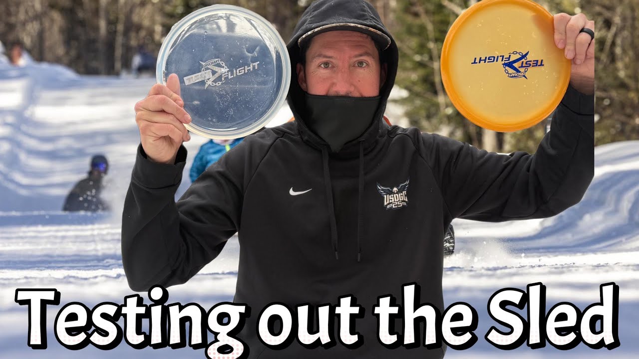 Testing out Discrafts new Disc, The Sled!!